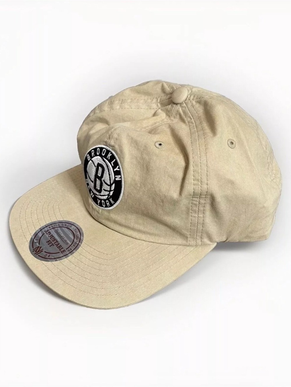 Mitchell & Ness Brooklyn Nets Adjustable Fit Cap (Perfect Condition)